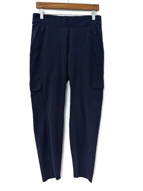 Athleta Men's Navy Black Cargo Joggers